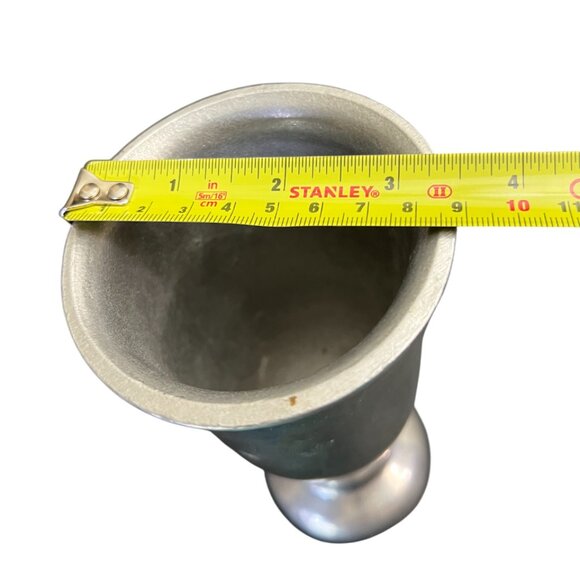 Cocktail Shaker With Wilton Pewter Metal Pair of Large 7"inches 12 Ounce Drink - Picture 9 of 16